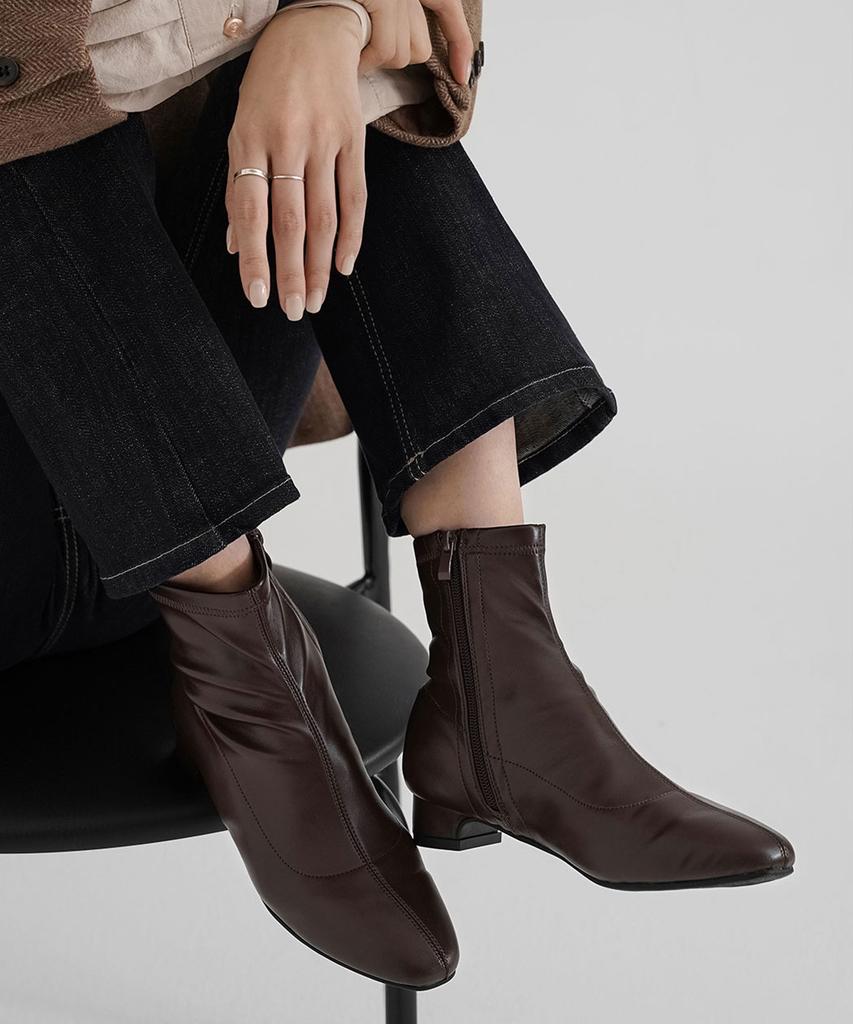 Chaakan Mock Spandex Ankle Sock Boots Bslts4F8771