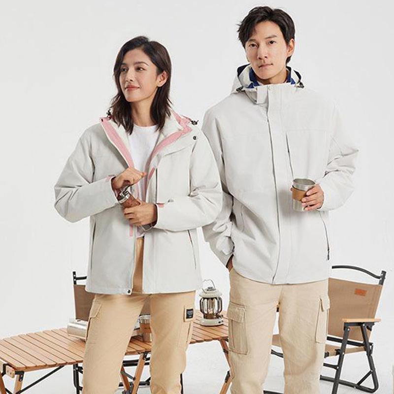 Duke Three-Proof Detachable Inner Layer Storm Jacket – Custom Logo Outdoor Trendy Mountaineering & Cycling Cotton Jacket