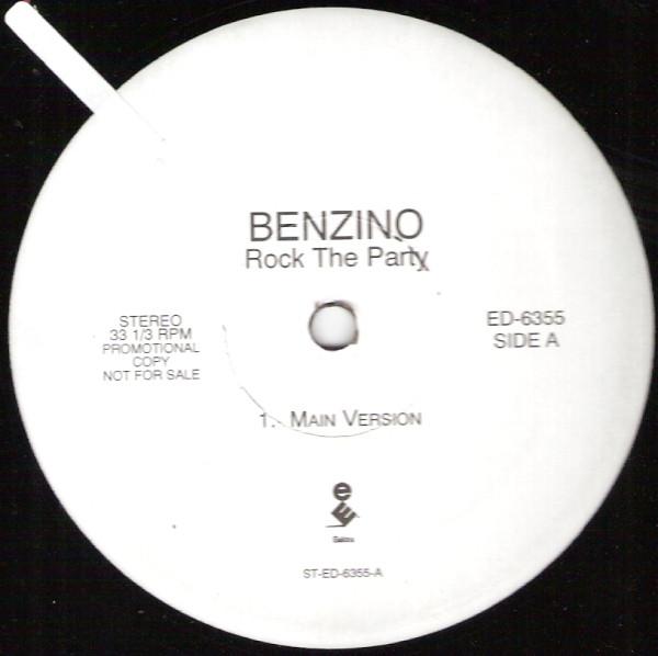 

12inch Record BENZINO - Rock The Party ED6355 Elektra 2003 US Rap & Hip-Hop/R&B Used