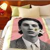 Coperta Plaid in Flanella Celebrity T-Timothee C-Chalamet, Leggera Accogliente, Resistente Lavabile carina Fresca