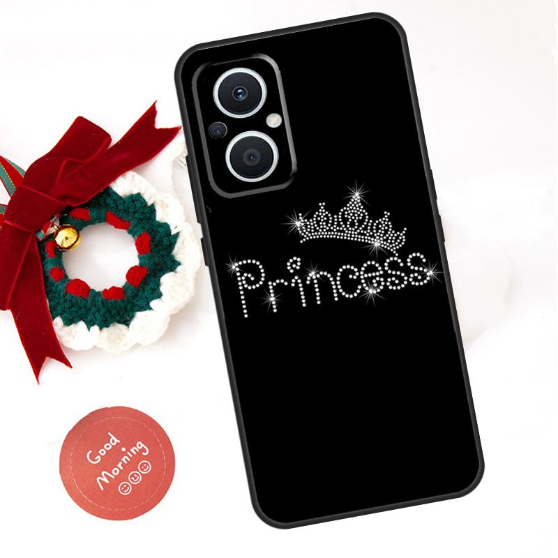 King Queen Couple Lovers Funda For OPPO Reno 13 F 14 10 11 12 Pro 12F 11F 14F 7 8 Lite OPPO Find X9 X8 X6 X5 Pro Case