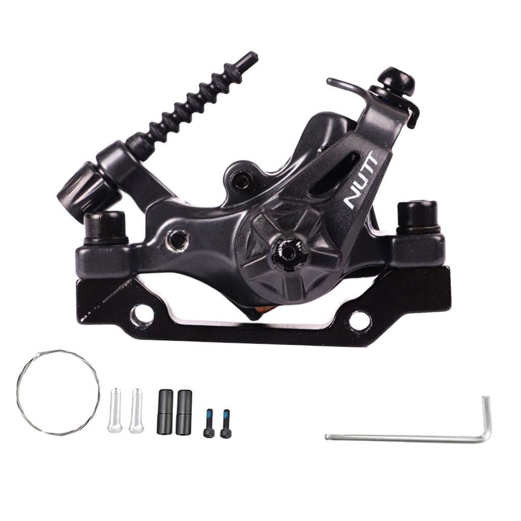 

Bike Disc Brake with Manual Adjustment Button Line Pulling Front Rear Calipers Cycling Part Aluminium Alloy Bicycle