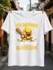 Gerunisex Patience Is For Beginners I'd Rather Flip Out Immediately Angry Yellow Duck With Wooden Club Unisex All Tshirt