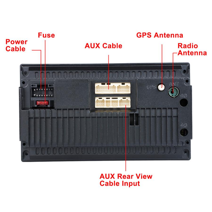 QUAD-core Android 8.1 Car Mp5 GPS Player + Phonelink+  +Bluetooth +FM