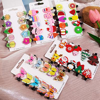 Summer Fairy Ice Cream Hairpin, Fresh And Sweet Wind Fruit Hair Accessories Cute Temperament Christmas Headgear