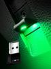 1Pc Car Mini USB LED Atmosphere Lights Car Interior Neon Decorative Lamp Emergency Lighting Universal PC Portable Plug Play