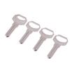 10Pcs Key Embryo Middle Slot Small Square Computer Punching DMS Key Blank Fingerprint Lock Password Lock Blank