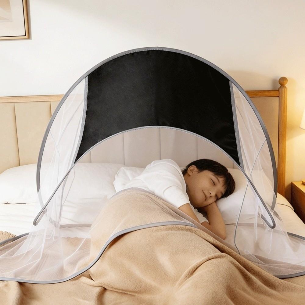 Folding Face Head Mosquito Net High-Density Mesh Face Mosquito Protection Cover Office