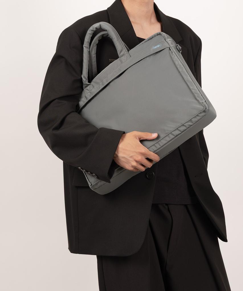Monolight Premium Business Briefcase 17 Grey