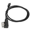 USB Port Car Charging Cable Mobile Phone Tablet Data Charger Cord Electronic Accessories 1 Meter