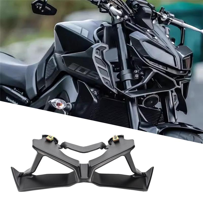 ABLZ-Front Deflector Fairing Wings Lower Spoiler Bird Beak Headlight Kit For  MT-09/SP MT09 2017- Motorcycle