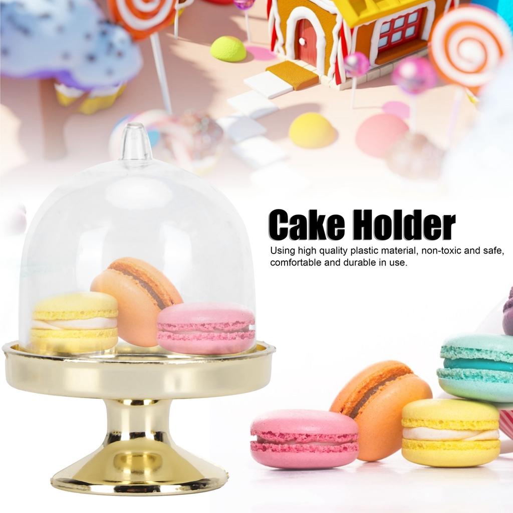 12 Set     Box Cake Stand Cupcake   Display Plate with Lid Party Supplies