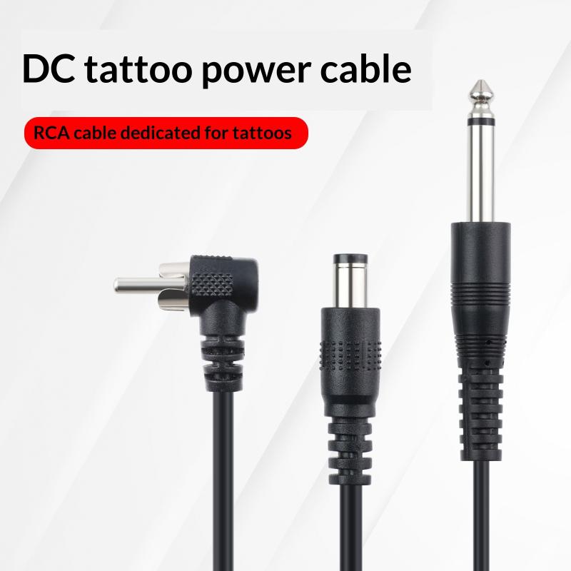 Silicone Soft Tattoo Rca Dc Cable Rca Connector Silicone Tattoo Clip Cable Cord Suitable For Tattoo Pen Rotary Tattoo Machine