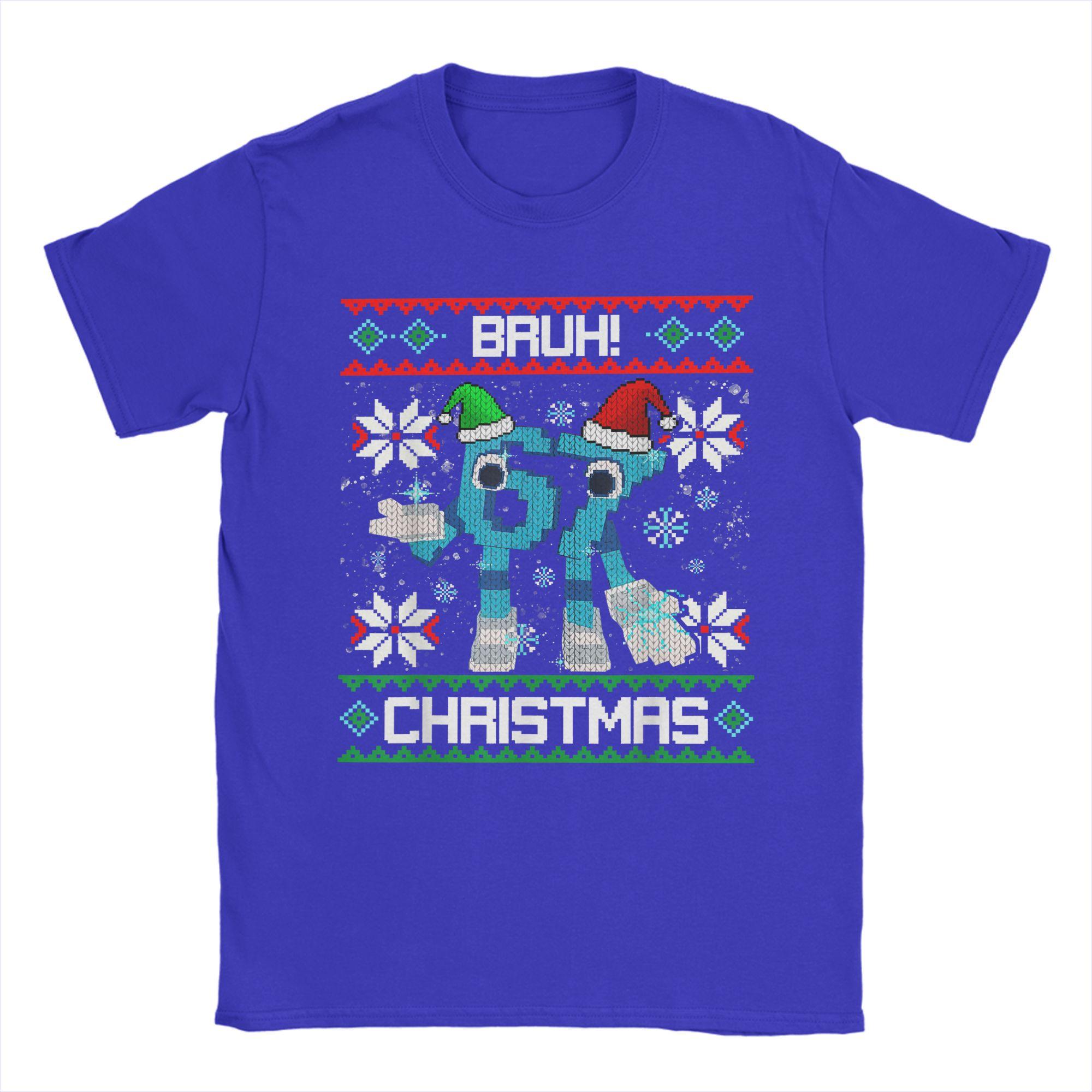 Bruh Steal A Brainrot 67 Six Seven TShirt Funny Brainrot Meme Funny Cotton Tee Shirt Crewneck Short Sleeve T Shirt 6xl Clothes S