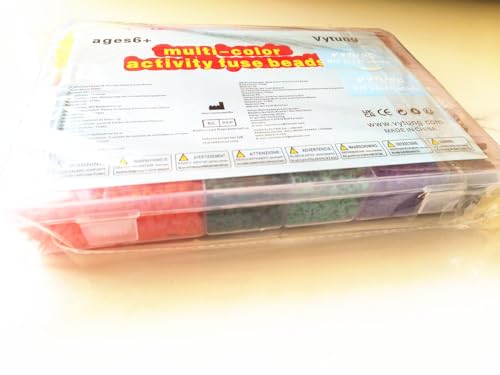 Vytung 11000P 36 Colors 5mm Iron-on Beads Plate PVC Sheet Refill Packaging