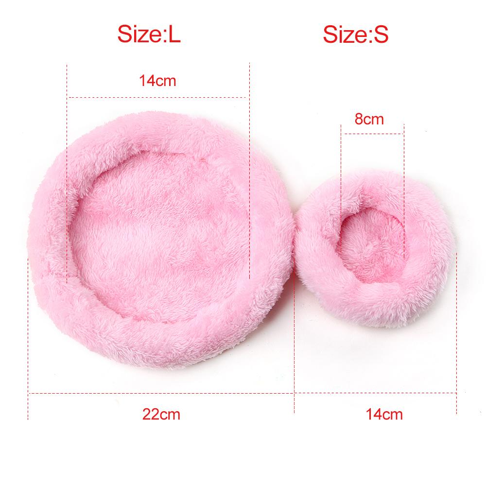 Winter Hedgehog Rabbit Hamster Sleeping House Fleece Guinea Pig Mat Small Animal Bed