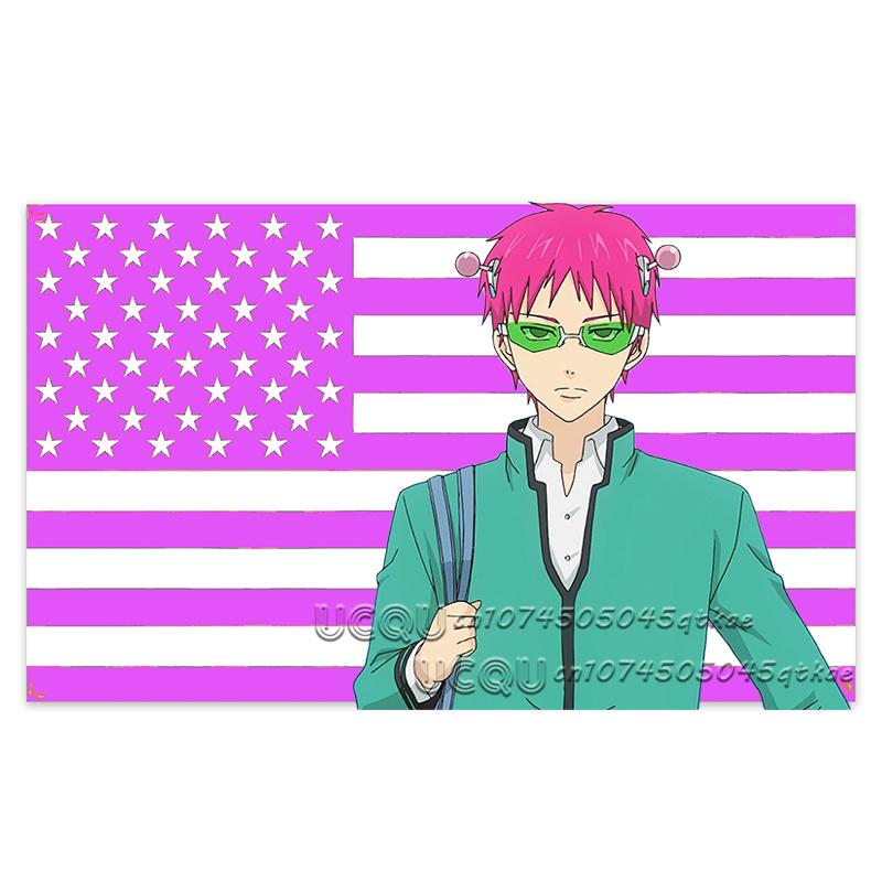 New American Flag Nanxiong Qimu Anime Tapestry Dormitory Bedhead Decoration Sofa Living Room Background Decoration Cloth