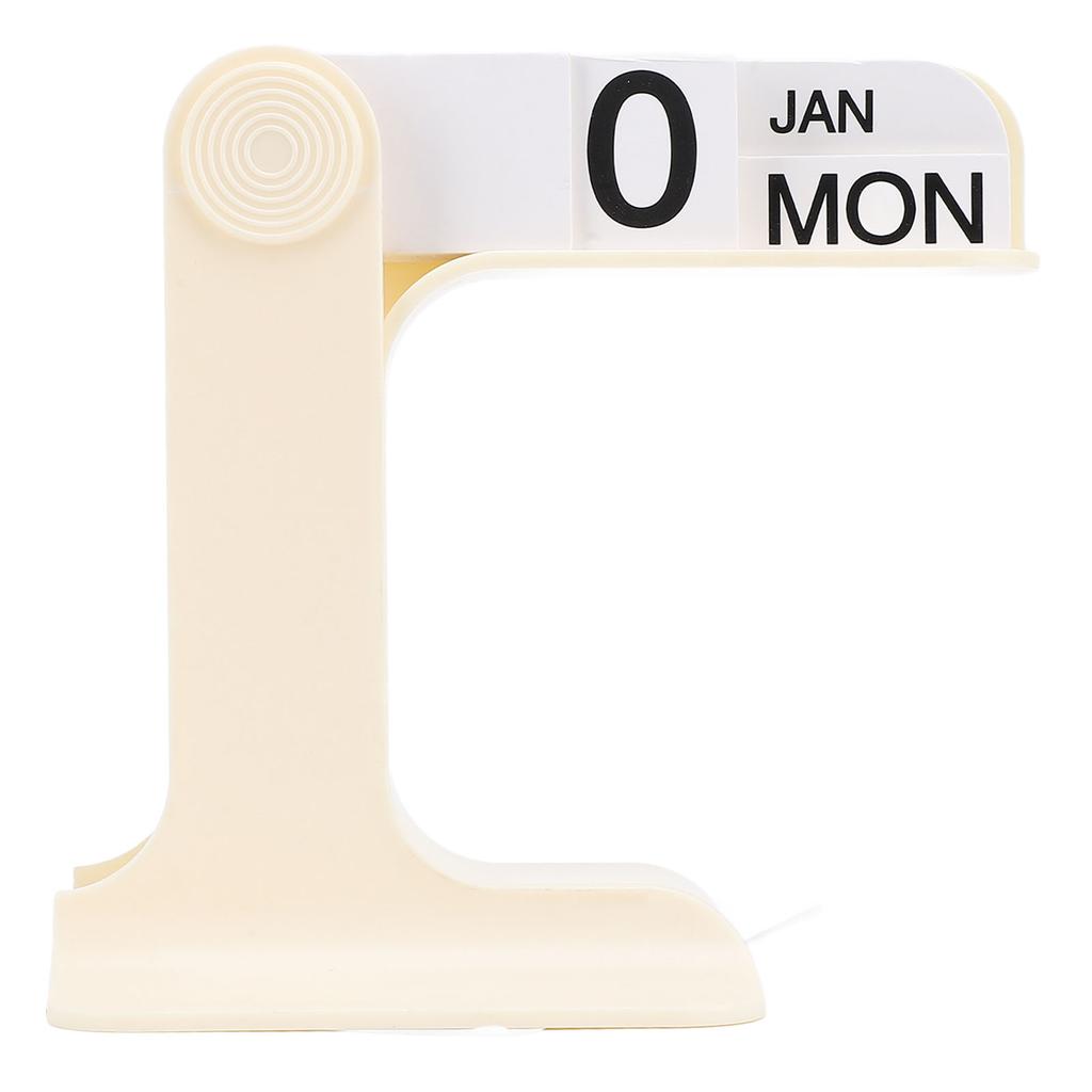Flipping Simple Calendar Desktop Decoration Stress Relief Ornament Month Date and Day Boards Flip