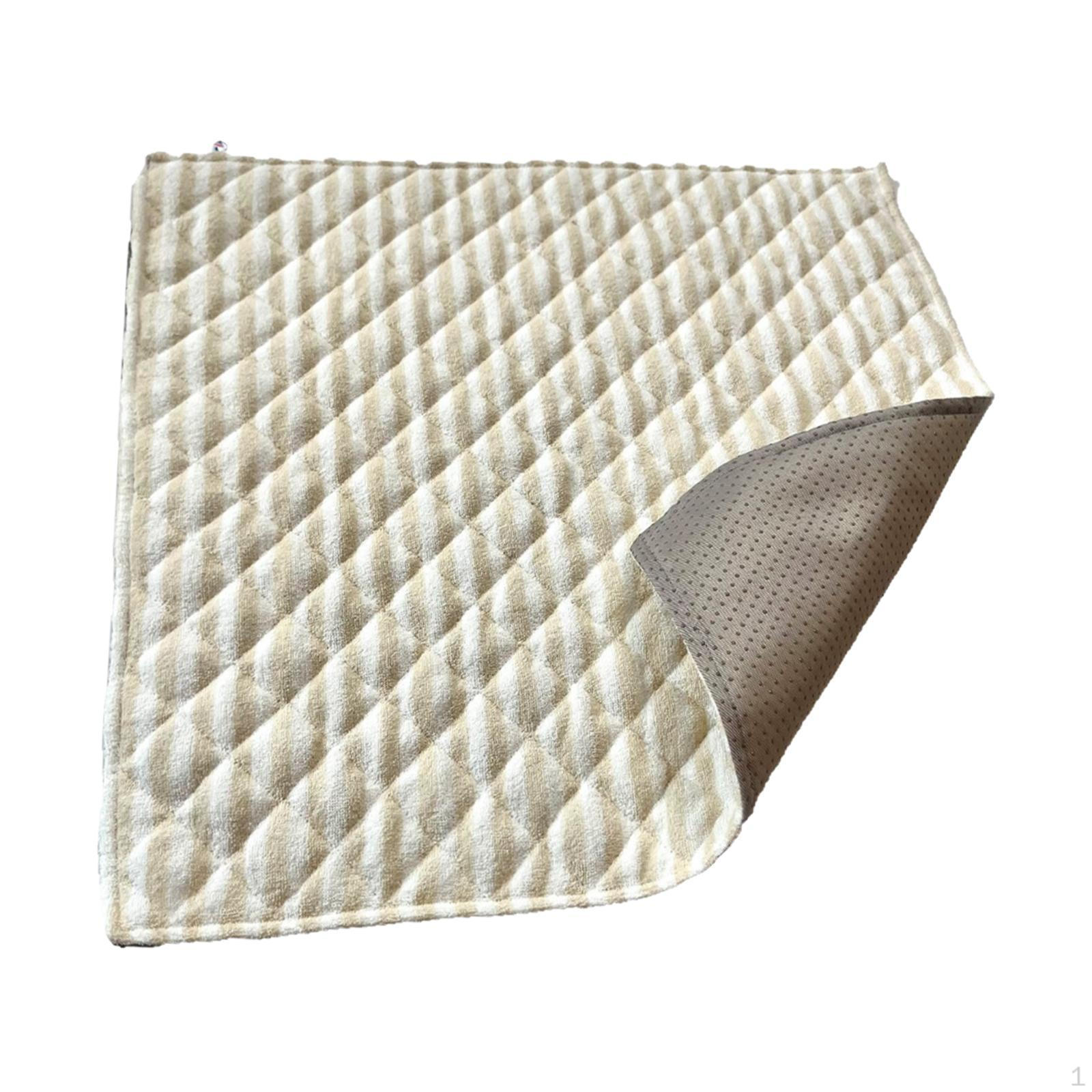 

Incontinence Chair Pad 48cm Reusable Washable Non Slip Portable Seat Bed Mat for Train Car,