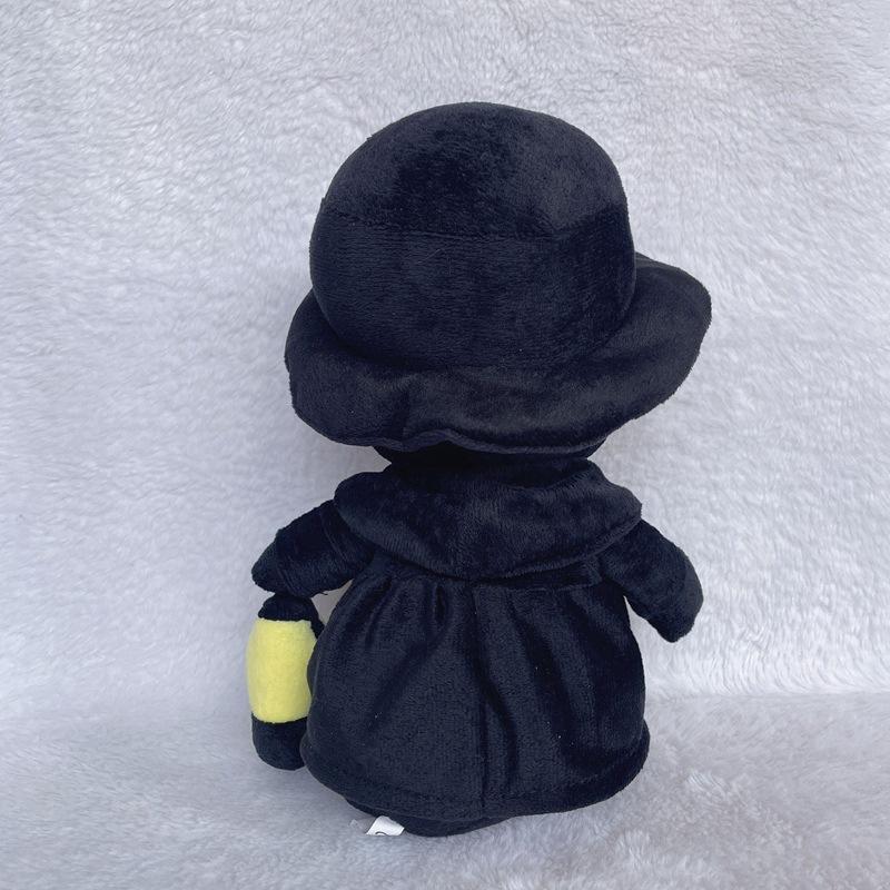 Halloween Luminous Doll Plague Crow Bird Beak Doctor Death Glowing Ghost Doll Plush Toy