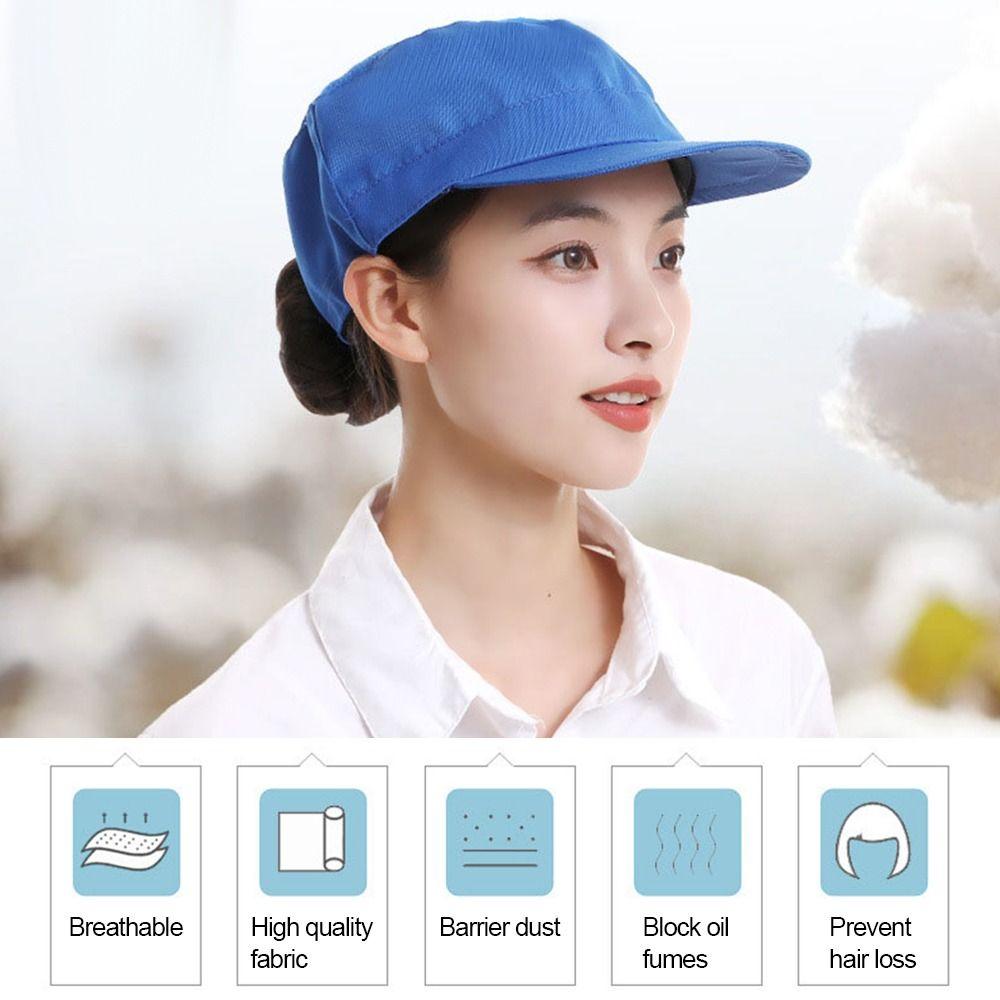 Adjustable Work Cap Lightweight Workshop Cap New Catering Cap Factory Workshop