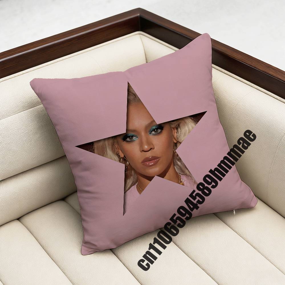 For For Singer B-Beyonce Cowboy Throw Pillow Case Sham 45X45Cm 35X35Cm Square Home Pillowcase Cushion Cover