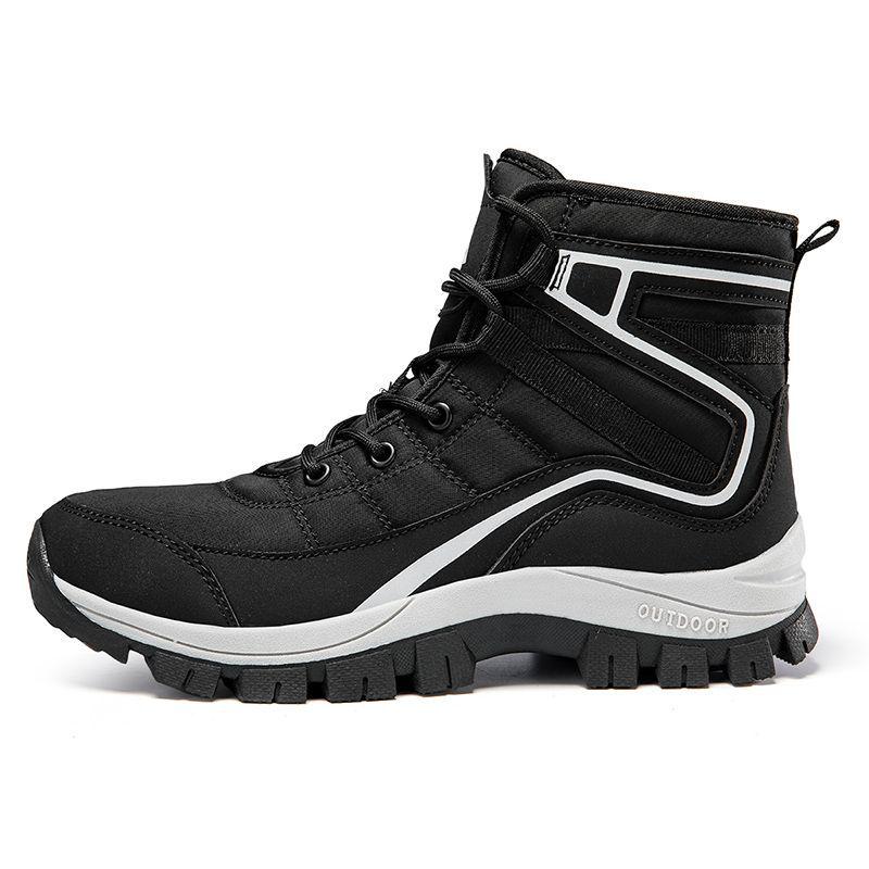 Women's Waterproof Non-Slip Winter Snow Boots with Warm Fleece Lining for Comfortable Outdoor Mountaineering and Skiing