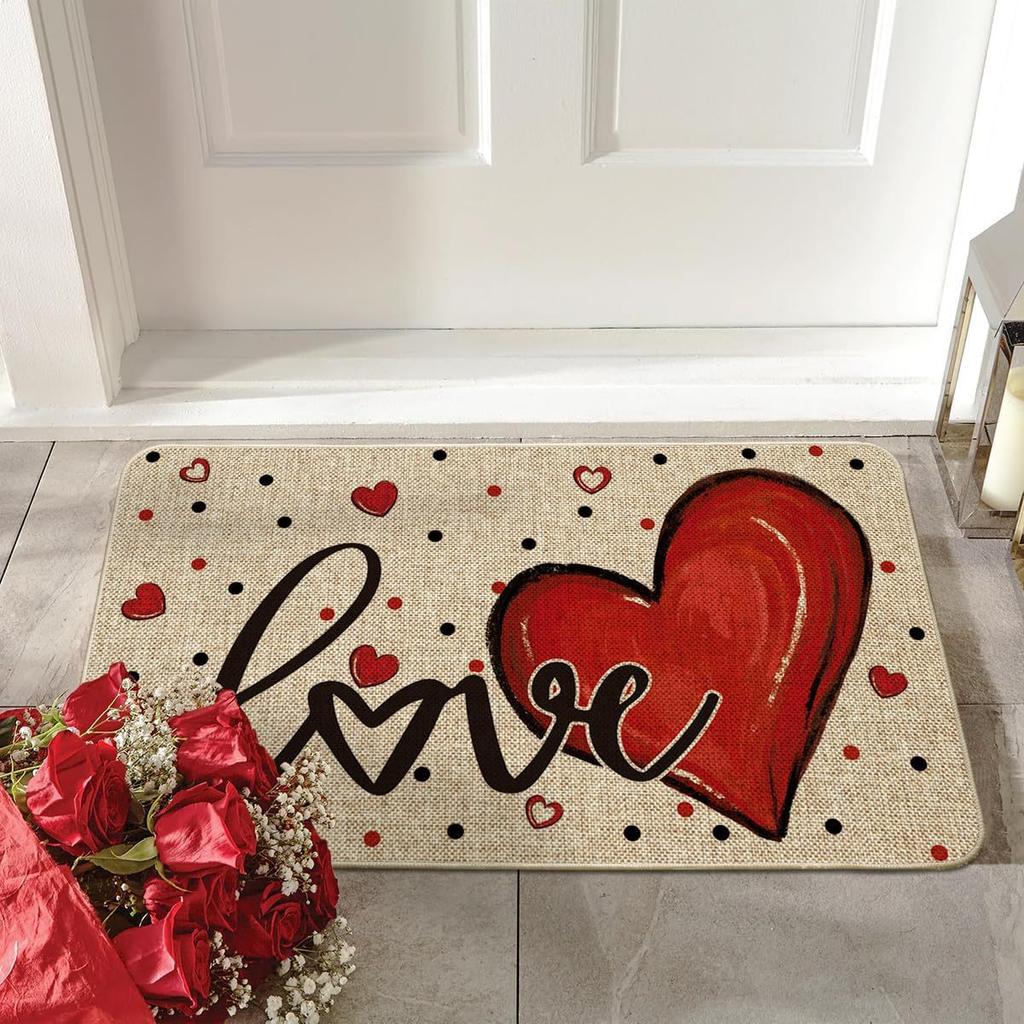 Entrance Door Mat Bathroom Shower Area Absorbent Foot Mat Living Room Bathroom Floor Mat