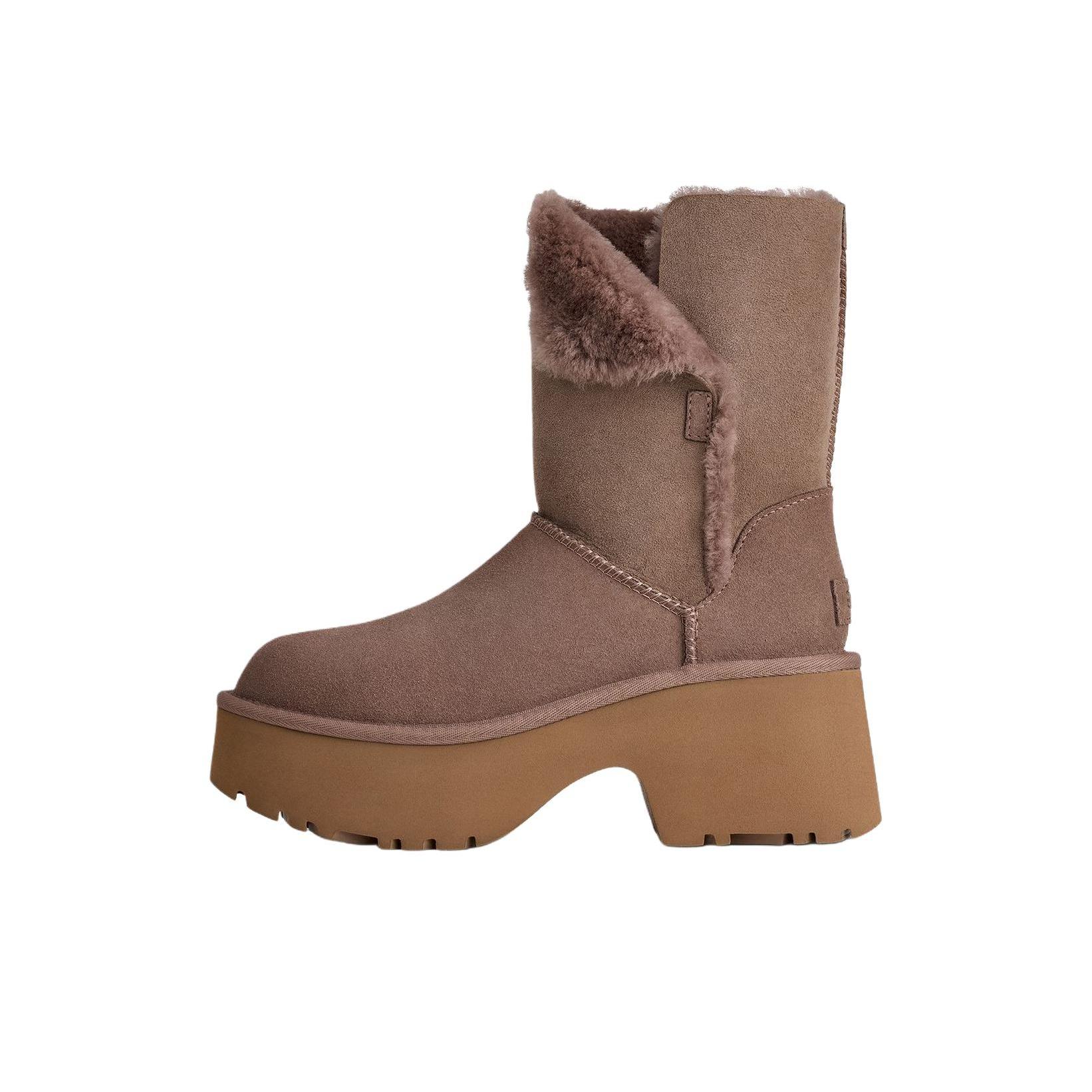 

UGG Classic Novelty Esmee Короткие до середины икры Зимние ботинки Женские ботинки 1171533-CRBO 38