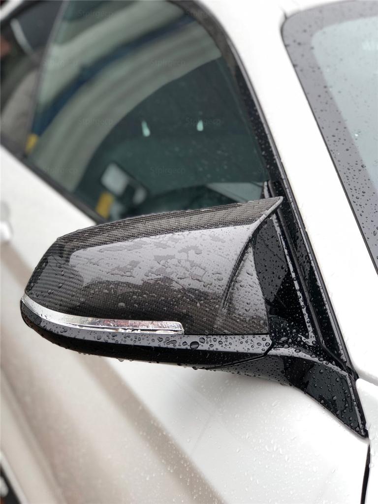 Replacemen M Look Mirror Cover for BMW X1 X2 Z4 1 Series F48 F49 F39 F52 F40 G29 for Toyota Supra Carbon Fiber Mirror Cap