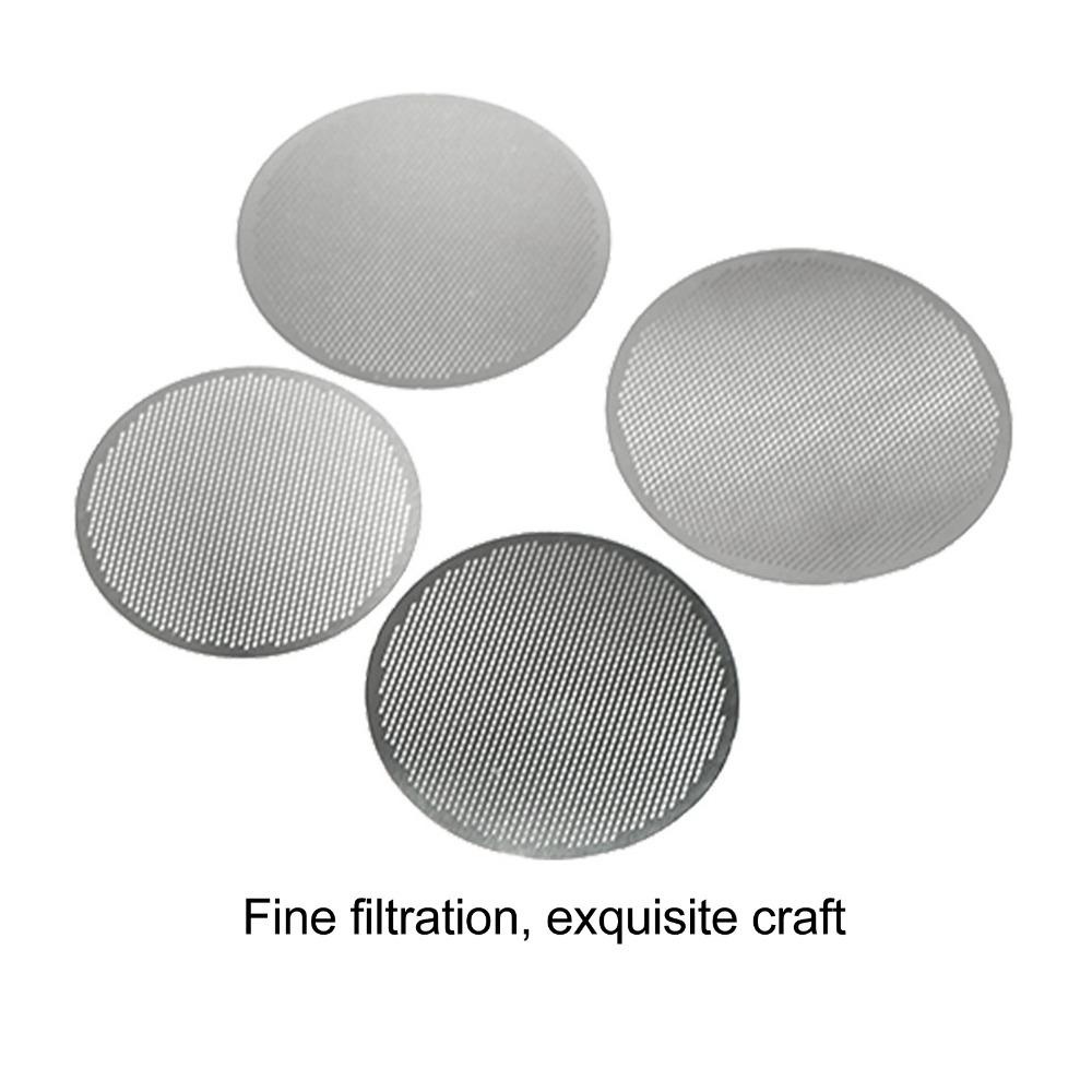 2pcs set 304 Stainless Steel Coffee Puck Screen Reusable Coffee Filter For Coffee Maker