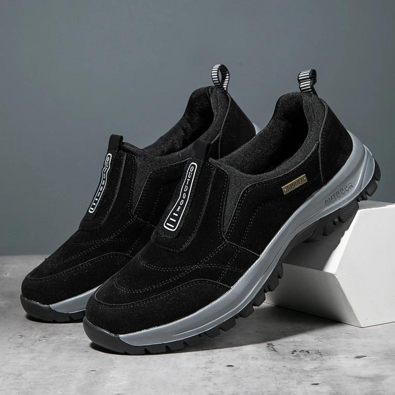 Vysoce kvalitní nezničitelné pánské boty tenisky prodyšné běžecké boty lehké protiskluzové outdoorové pánské tenisky pánské boty