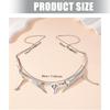 Mechanical Designs Lip Rings Face Mask Punk Body Jewelry With Sturdy Alloy Construction For Alternative Fashion