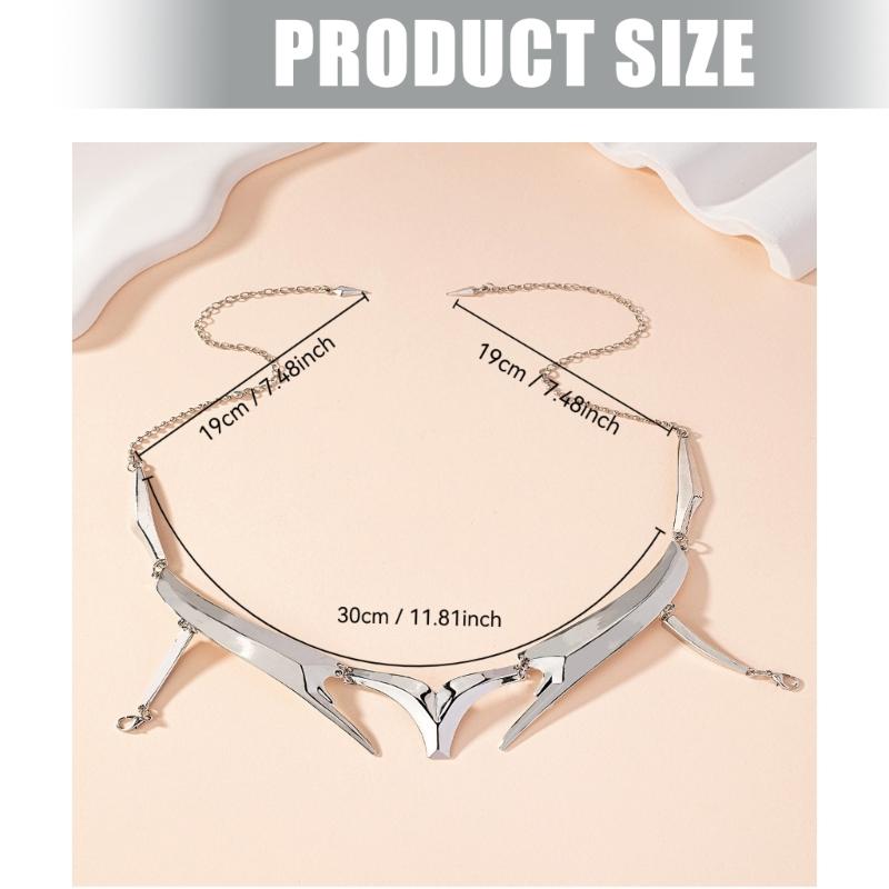 Mechanical Designs Lip Rings Face Mask Punk Body Jewelry With Sturdy Alloy Construction For Alternative Fashion