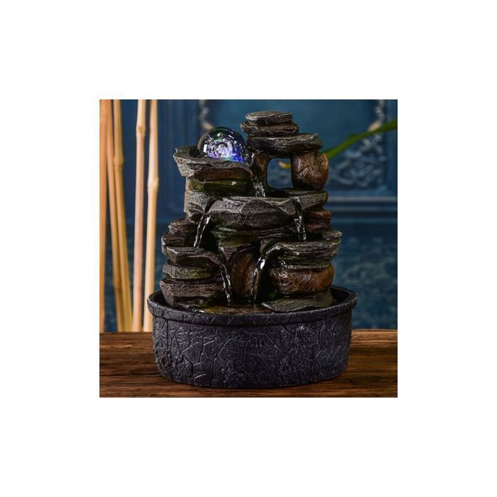 Fontaine En Résine Nature Satya