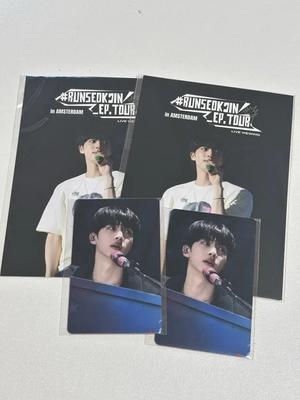 (Unopened BTS) RanSeokjin Postcard + Photocard