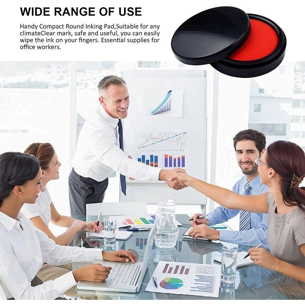 Waterproof Mini Fingerprint Ink Pad Anti-Fake Signing Ink Pad Thumbprint Ink Pad  Agreement