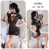 Sex Female Lace Seduction Cheongsam Sexy Breast Straps Hollow Uniform Seduction Female