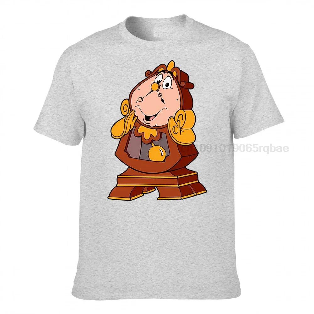 Beauty And The Beast Happy Cogsworth Tshirt Tshirt Oversized Gift T Shirt Smlxlxxl3xl4xl5xl Unisex Unisex