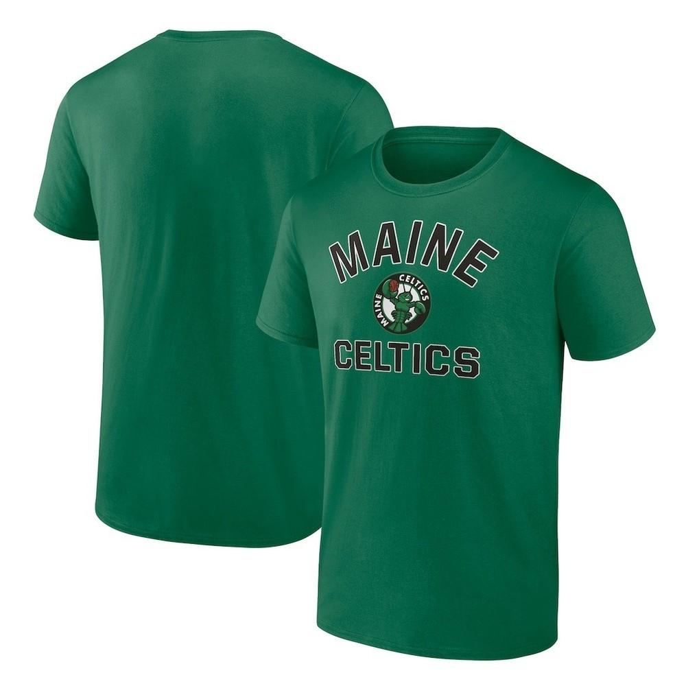 Green Maine Celtics Overtime T-Shirt Size S-5XL Reprint Unisex T-Shirt S