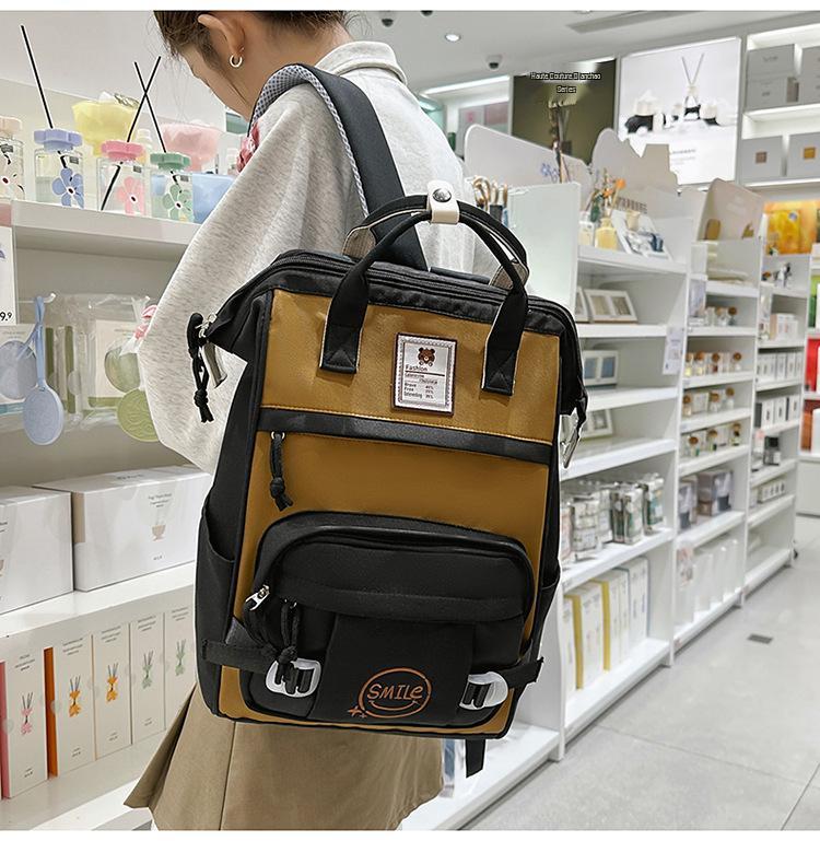 2024 Versatile Lightweight Nylon Backpack - Large Capacity, Multifunctional Laptop Bag for Students