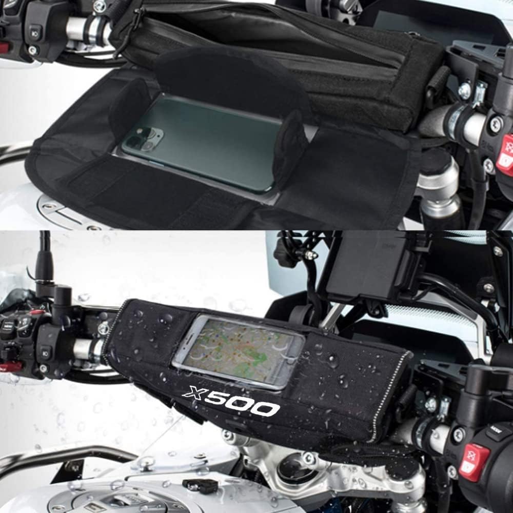 FOR X500 x500 2025 2024 2023 Accessories Handlebar Travel Navigation Bag Motorcycle Waterproof Bag Storage Handlebar Bag Travel Portable Storage Tool