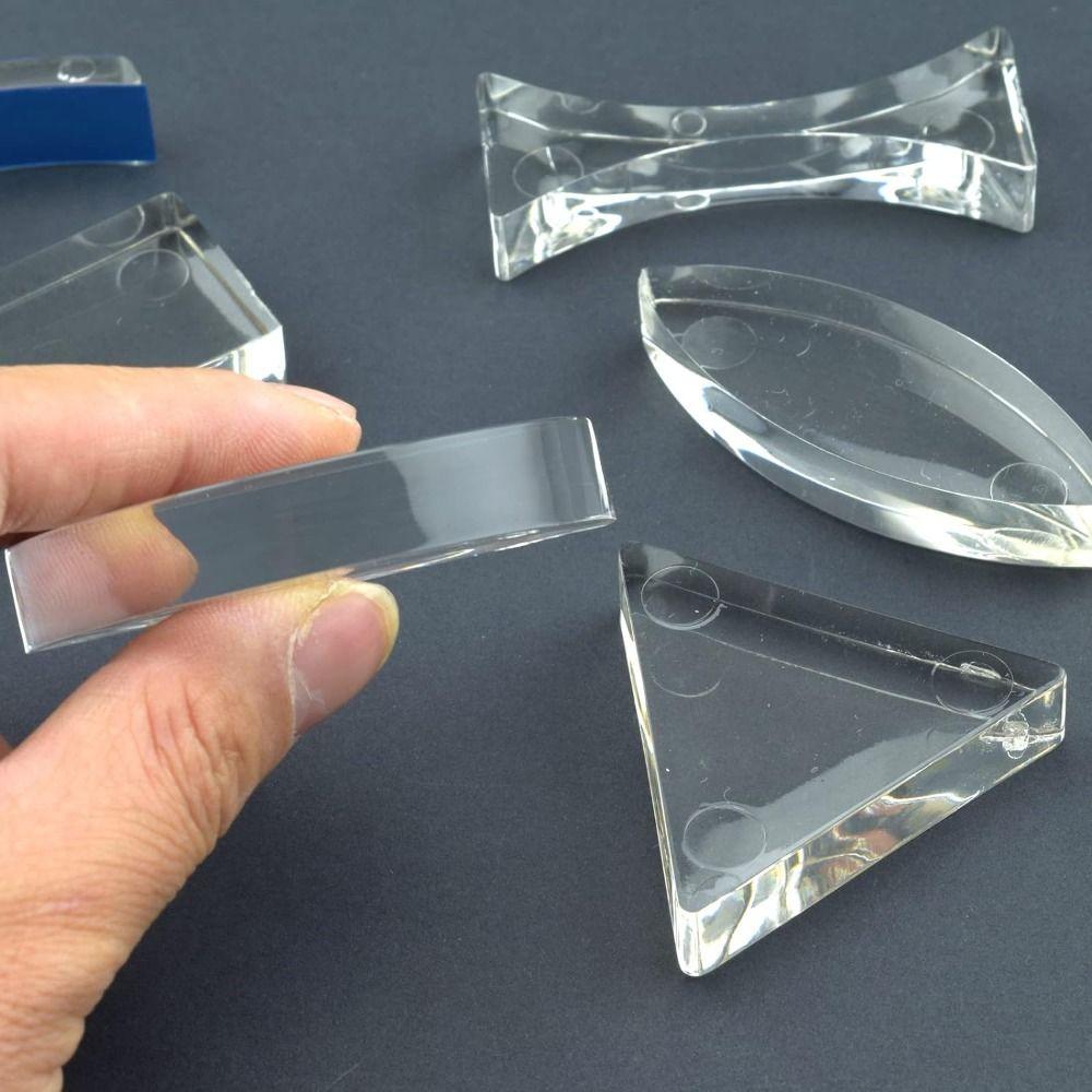 6шт прозрачные демонстрационные инструменты по физике акриловые ...