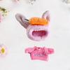 15cm-17cm Doll Apparel for Plush Toys with Sweater And Carrot Headband