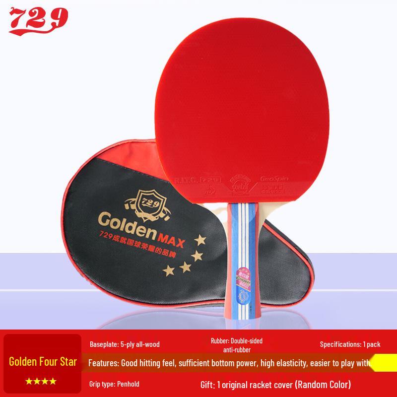 Genuine 729 Table Tennis Racket 123456789 - Beginner To Pro Level