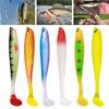 5/6Pcs Fishing Baits Soft Lures Realistic Looking Bright Colors Natural Swimming Posture Mini Size Portable Swimbait Fishing Supplies