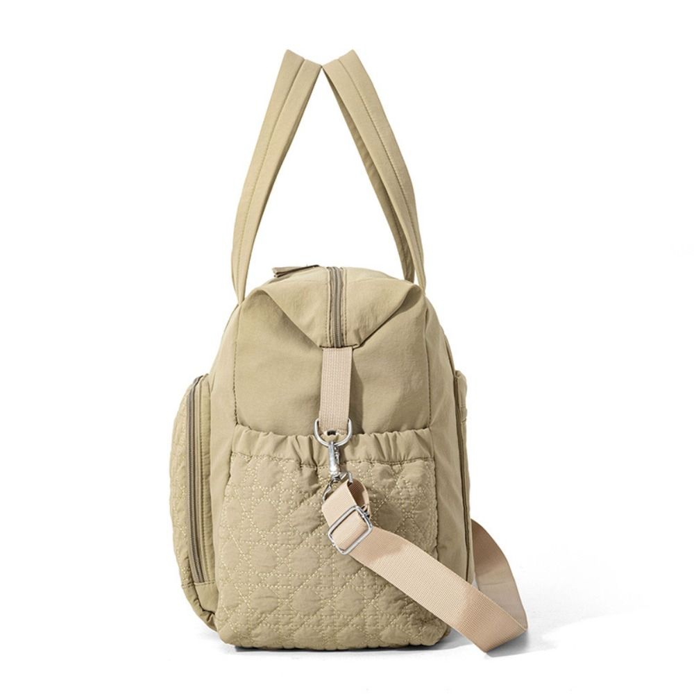 Large Capacity Mommy Bag Solid Color Nappy Bag Personalized Shoulder Bag  Women
