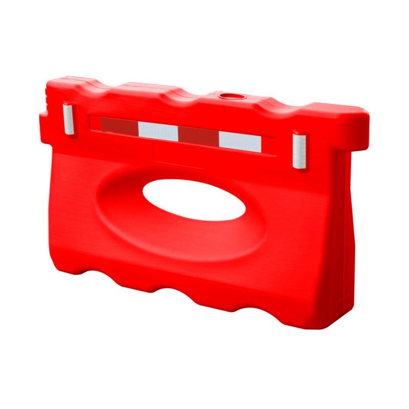 Portable Water-Filled Safety Barrier for Traffic and Road Construction