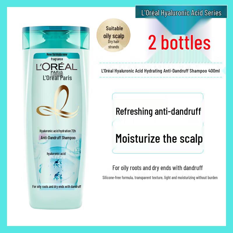 

L Oréal Hyaluronic Acid Anti-Dandruff Shampoo