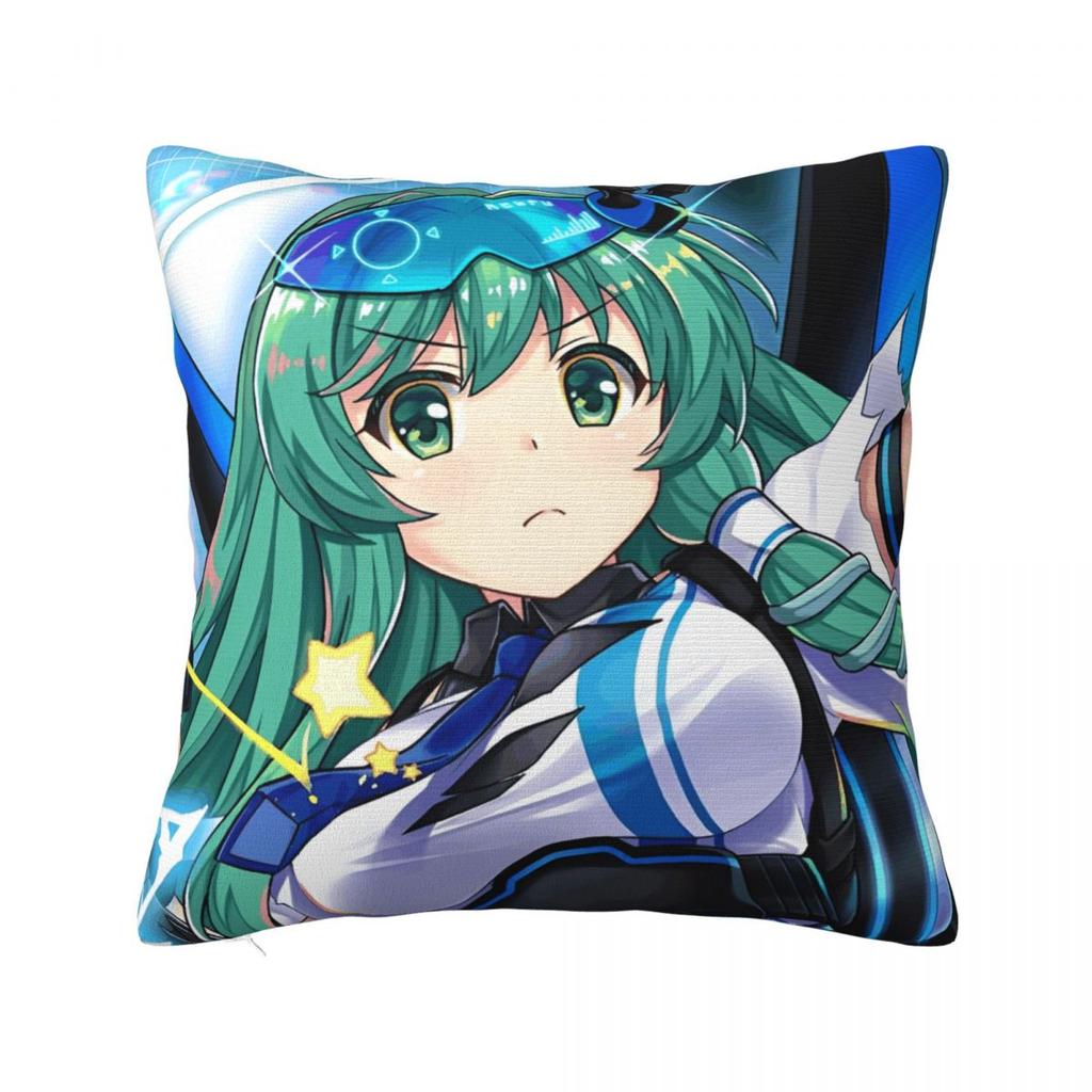 Pillow Cover Kochiya Sanae Anime Manga Graphic Cushion Cover Fashion Pillow Case For Sofa Bedroom Home Decor Pillowcases